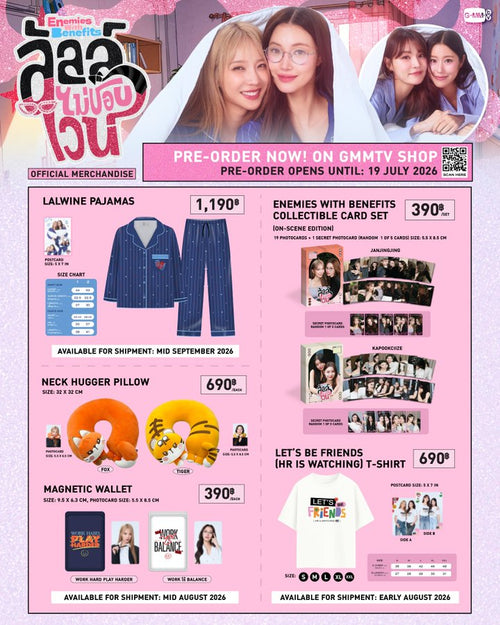 ENEMIES WITH BENEFITS FINAL EP. FAN MEETING OFFICIAL MERCHANDISE (INSTOCKS)