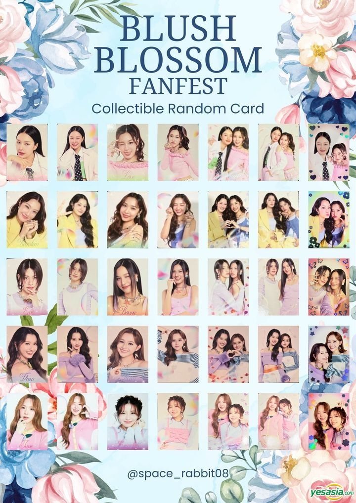 BLUSH BLOSSOM FAN FEST 2025 COLLECTIBLE RANDOM CARD CONFIRMED